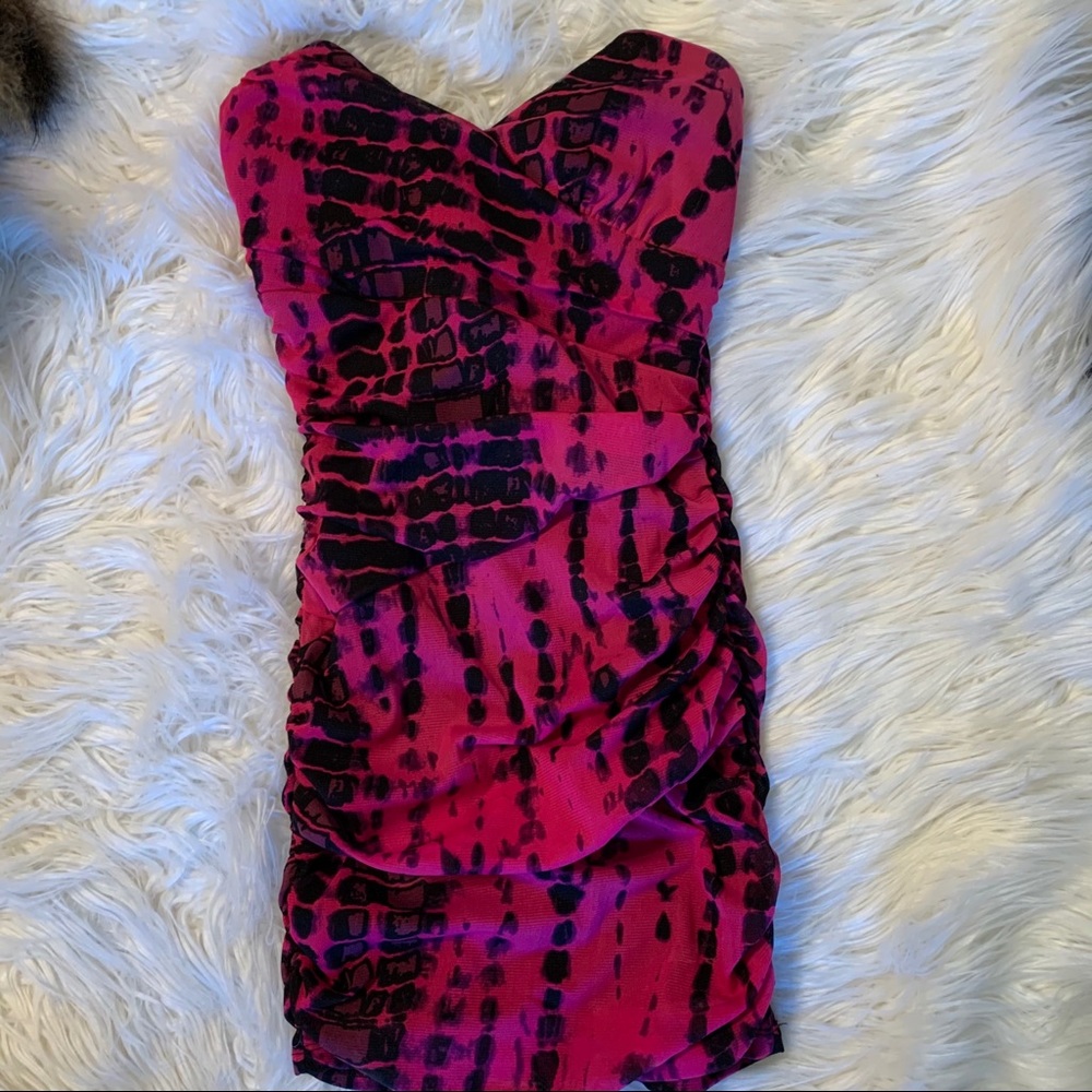Tie dye body con dress!